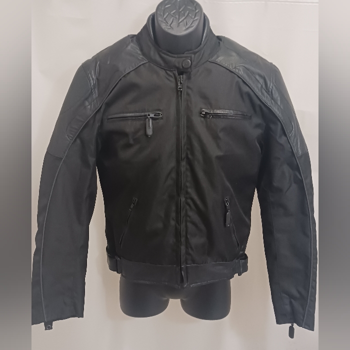 Mens Nex Gen Black Motorcycle Jacket